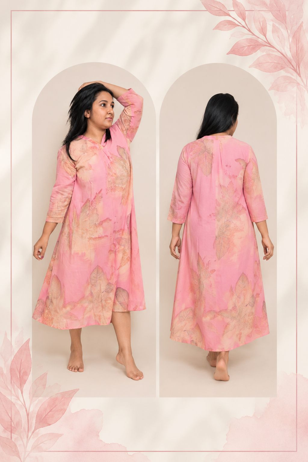 Shirt Dress · Rose